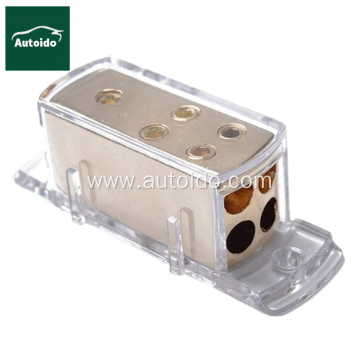 4-Way Car Audio Stereo Amp Splitter Distribution Block